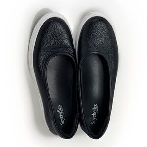 Seychelles Sneakers Flats Moon Child Pebble Leather Women’s Comfort Slip On 8.5